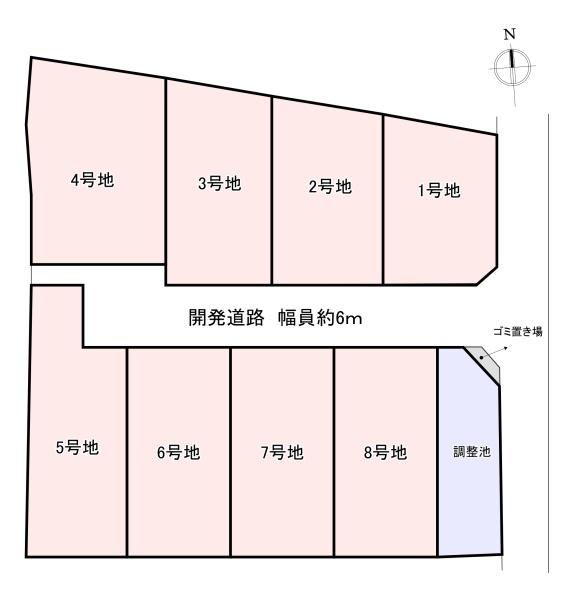生駒郡斑鳩町龍田南６丁目の土地