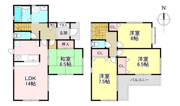生駒郡斑鳩町龍田南5丁目　中古戸建