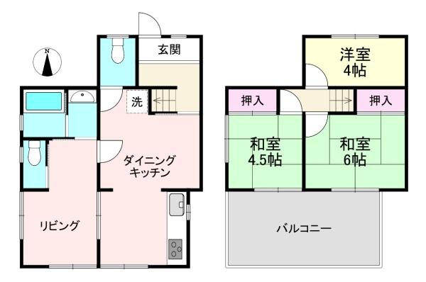 橿原市白橿町８丁目　中古テラスハウス