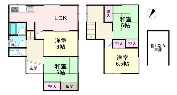 桜井市朝倉台西6丁目　中古戸建