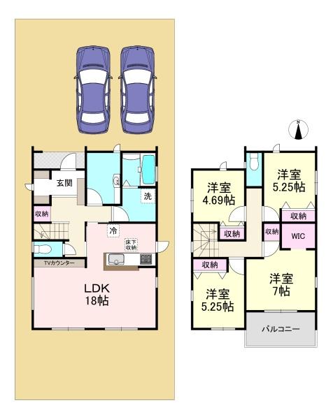 天理市別所町　1号棟　新築戸建