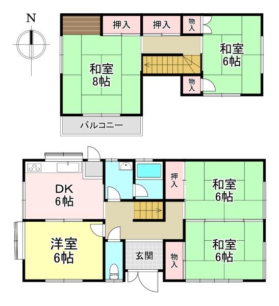 香芝市磯壁１丁目　中古戸建