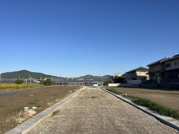 桜井市大字大福の土地(前面道路含む現地写真)