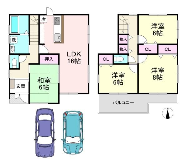 天理市櫟本町　中古戸建