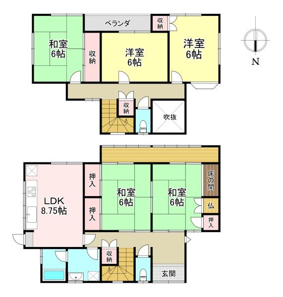 香芝市関屋北7丁目 中古戸建