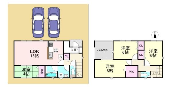 天理市田町第1　1号棟　新築戸建