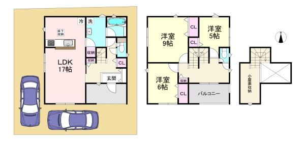 天理市田町第1　2号棟　新築戸建