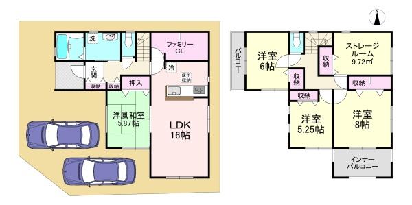川西町結崎20期 1号棟 新築戸建