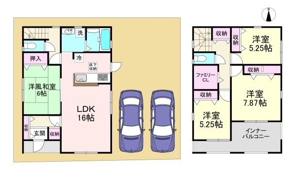 川西町結崎20期　3号棟　新築戸建