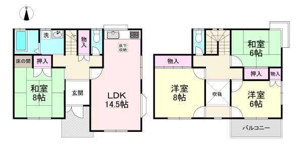 磯城郡田原本町大字千代の中古一戸建て