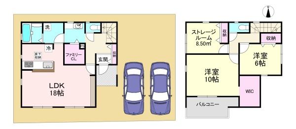 川西町結崎20期　5号棟　新築戸建