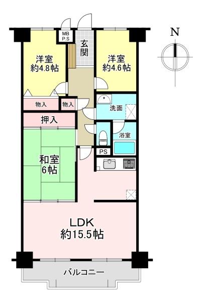 駅前ネオハイツ大和高田Ｂ棟