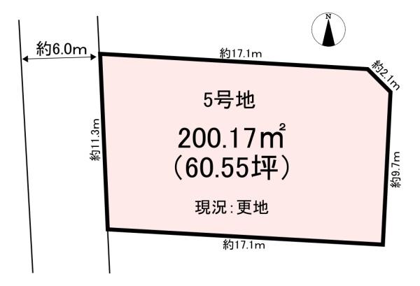 高市郡明日香村奥山　売土地　5号地