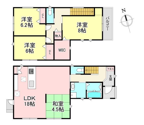 生駒郡斑鳩町龍田南5丁目　新築戸建　4号棟