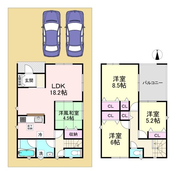橿原市曽我町第2　4号棟　新築戸建