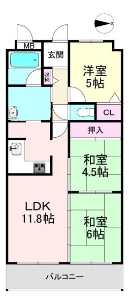 朝日プラザシティ南大和イーストウイングＣ棟