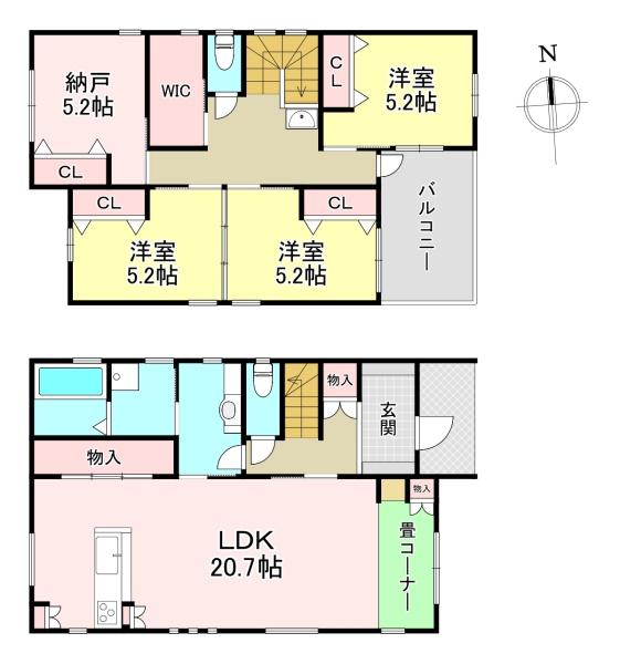 香芝市逢坂2丁目　中古戸建