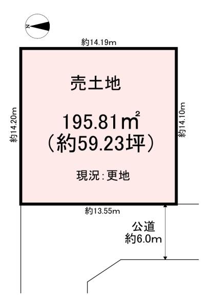 橿原市曽我町の土地