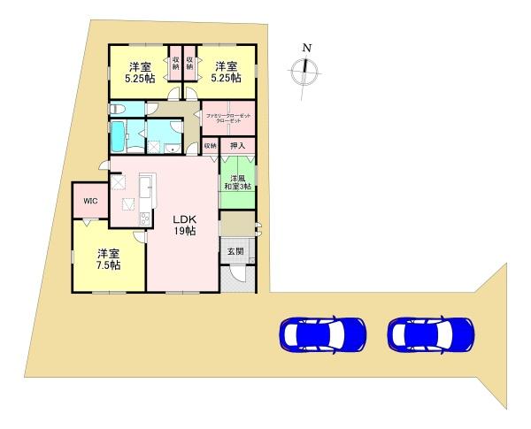 北葛城郡広陵町萱野3期　2号棟　新築戸建