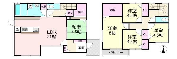 橿原市城殿町　中古戸建