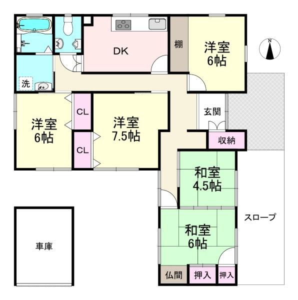 橿原市白橿町5丁目　中古戸建