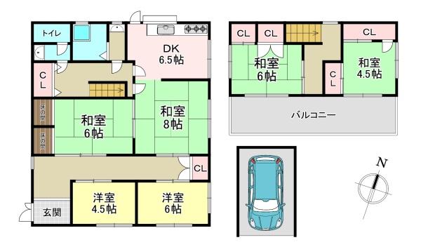 北葛城郡王寺町本町3丁目　中古戸建