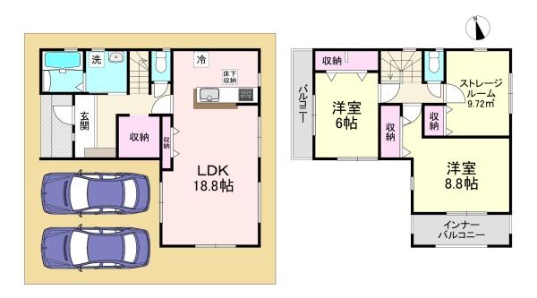 橿原市中曽司町10期　1号棟　新築戸建
