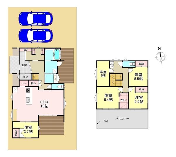 葛城市今在家の中古一戸建て