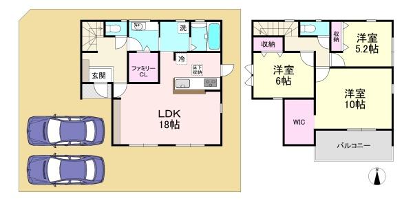 橿原市城殿町7期　1号棟　新築戸建