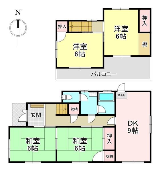 北葛城郡王寺町畠田5丁目　中古戸建