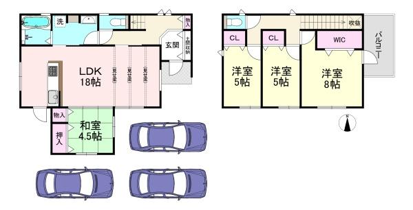 橿原市中曽司町　新築戸建