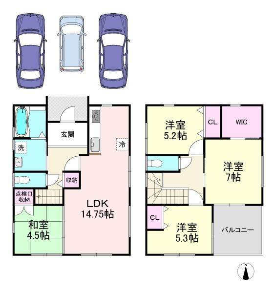 橿原市小槻町　中古戸建