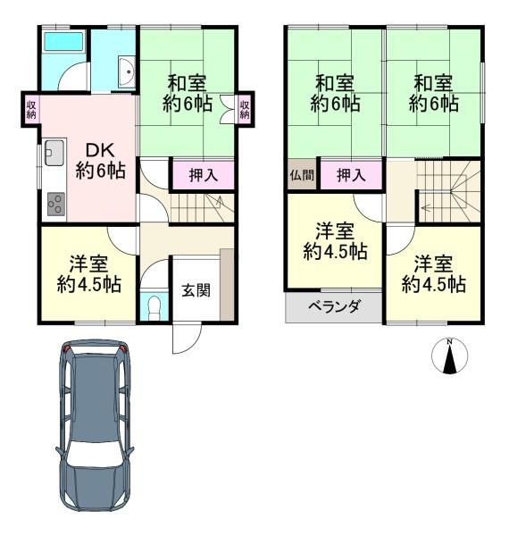 橿原市葛本町　中古テラスハウス