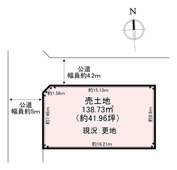 香芝市下田西３丁目の土地