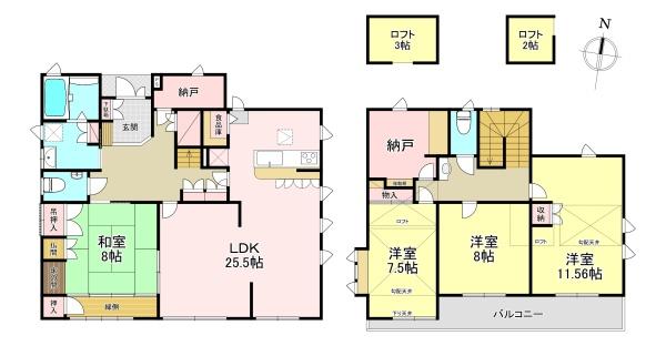 香芝市上中　中古戸建