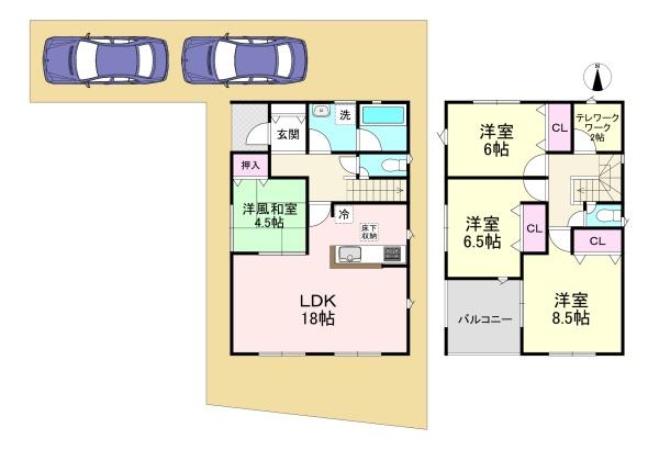 天理市杉本町第2　3号棟　新築戸建