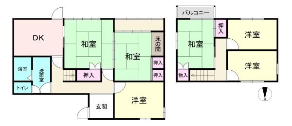 大和高田市礒野南町　中古戸建