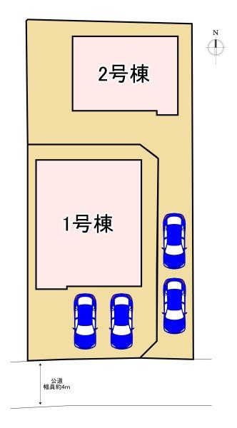 北葛城郡広陵町百済　新築戸建　2号棟