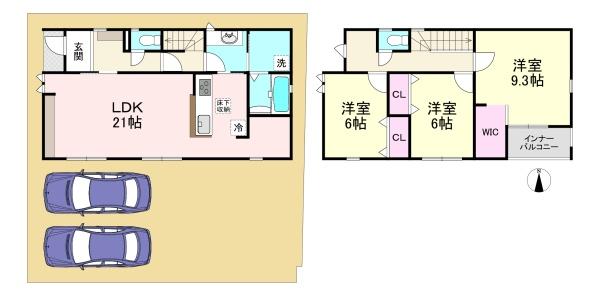 桜井市外山5期　1号棟　新築戸建