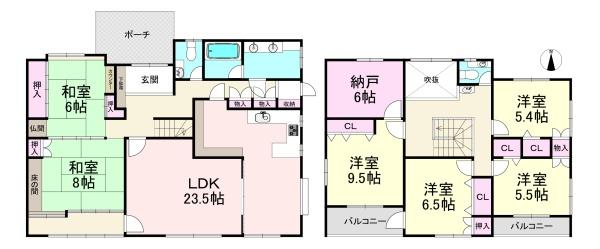 橿原市白橿町1丁目　中古戸建