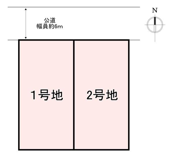 北葛城郡上牧町片岡台1丁目　売土地　1号地