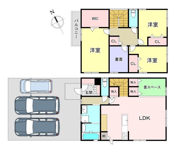 香芝市西真美2丁目　中古戸建
