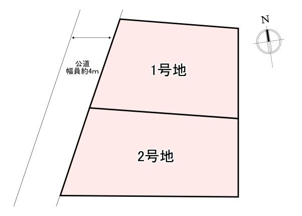 生駒郡斑鳩町龍田西4丁目　売土地　1号地