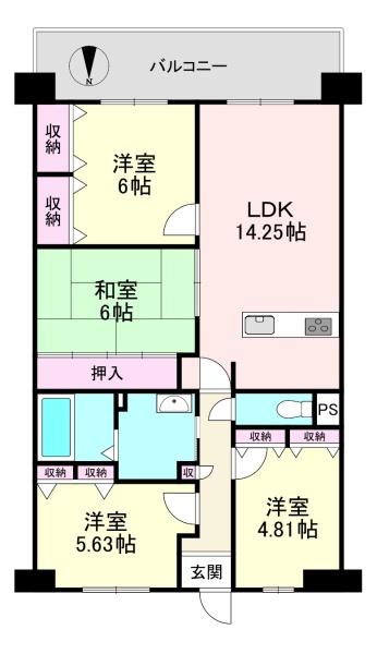 ネオハイツ桜井B棟