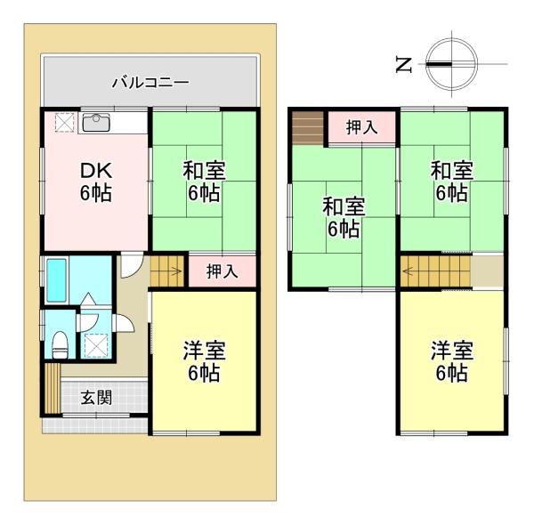 香芝市逢坂2丁目　中古戸建