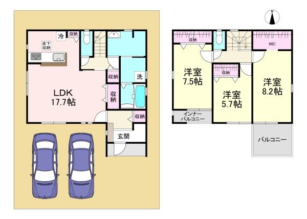 桜井市西之宮6期　1号棟　新築戸建