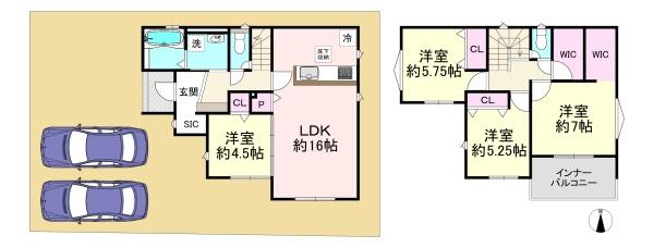 大和高田市市場5期　5号棟　新築戸建
