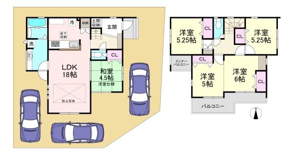 桜井市大福　1号棟　新築戸建