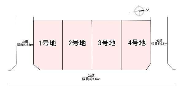 葛城市第6疋田　売土地　3号地