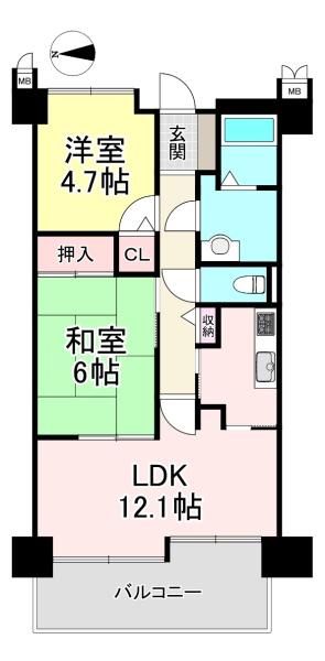 天理二階堂パークホームズ